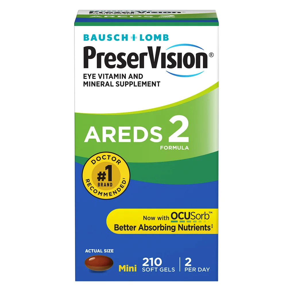 PreserVision AREDS 2 Fórmula, 210 Cápsulas Gelatinosas
